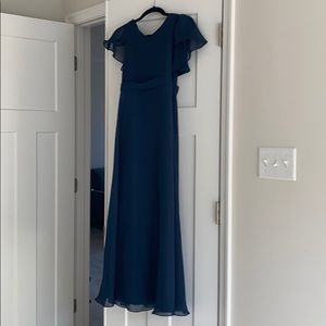 Girls junior bridesmaid dress